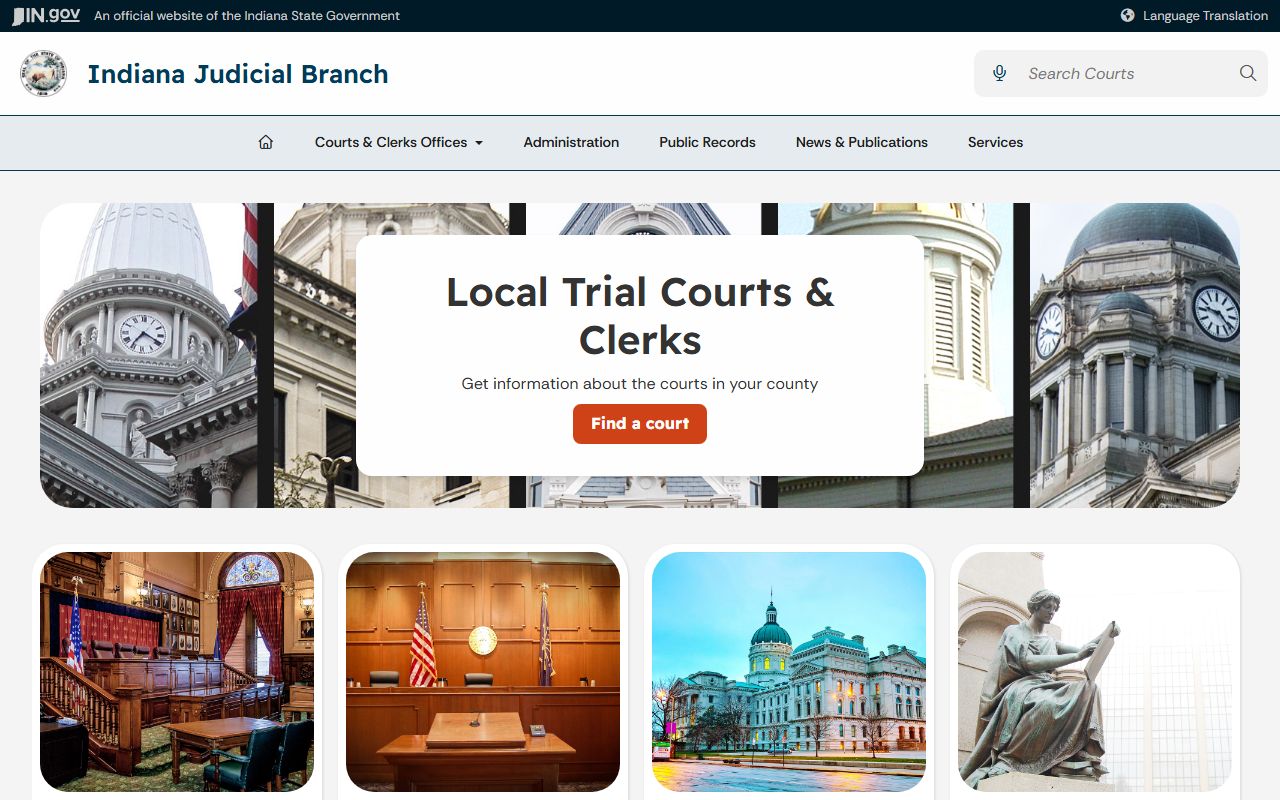 Fayette County court dockets Indiana courts and clerks directory