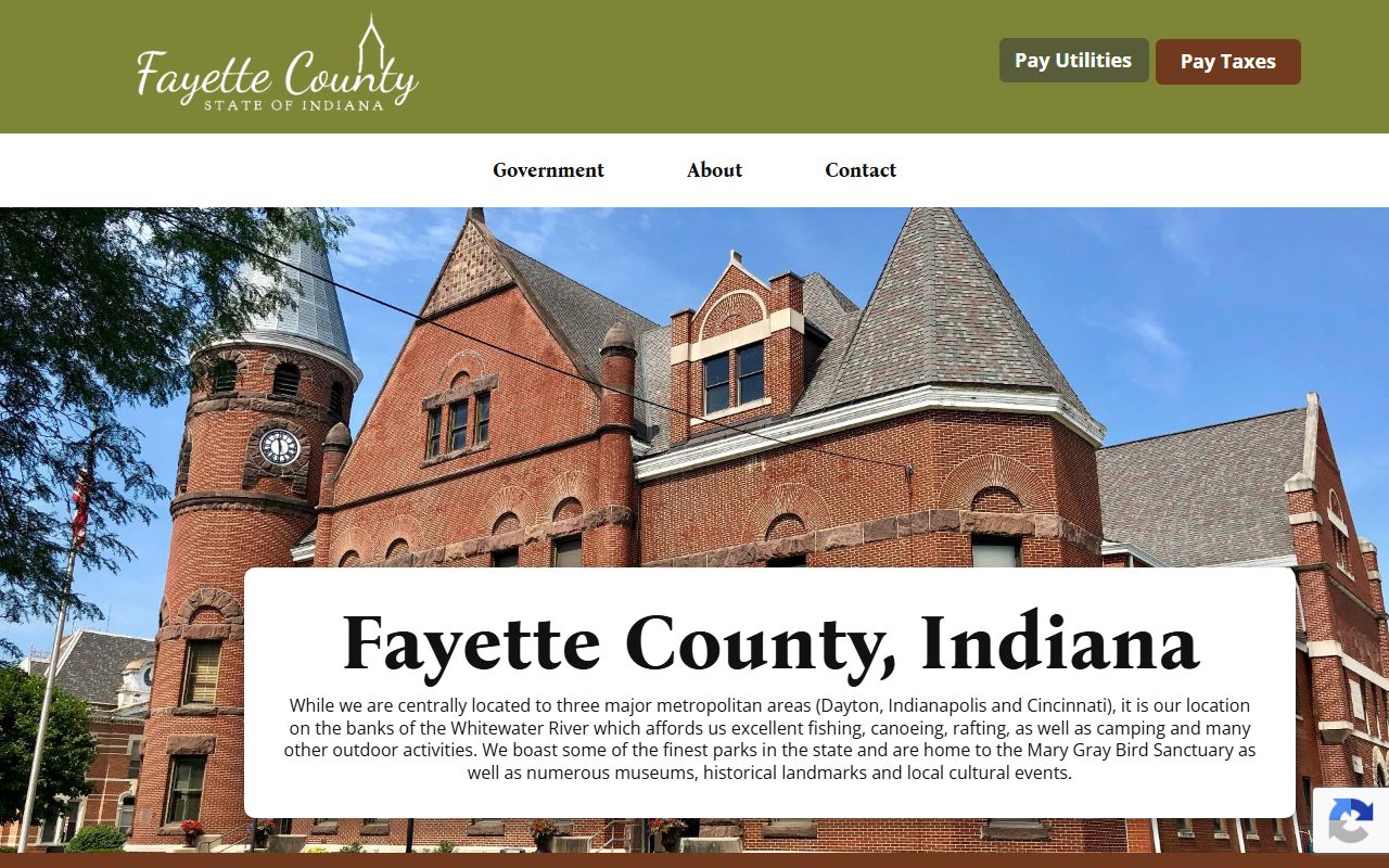Fayette County court records official government site
